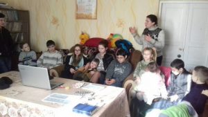 Во время зимних каникул ребята из Покрова посещали каникулярную школу