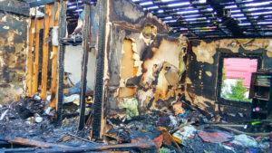 В Днепре горело здание церкви Адвентистов Седьмого Дня