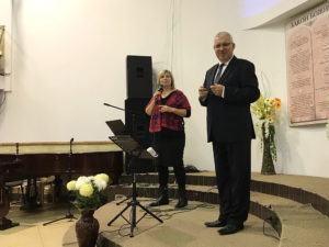 Крещением закончилась программа Павла Шимека в Харькове