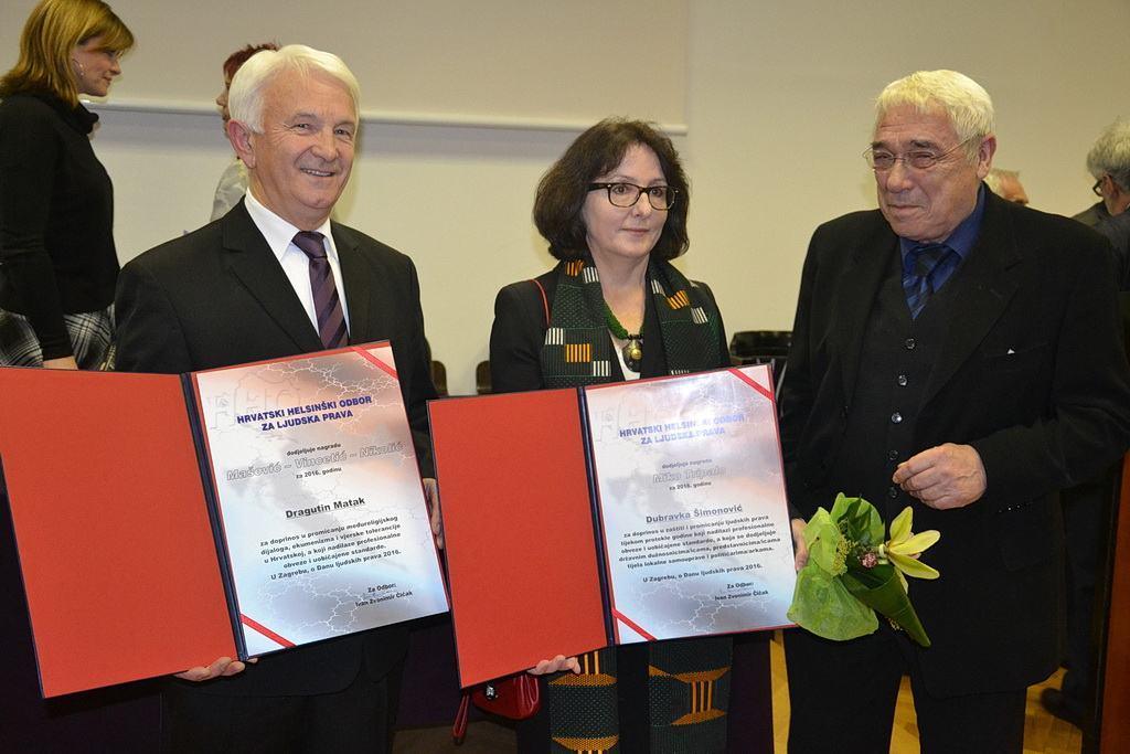 Адвентистский пастор из Хорватии удостоен премии 2016 года в области прав человека