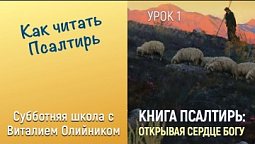 Урок 1. “Как читать Псалтирь“.  Изучаем Библию с Виталием Олийником